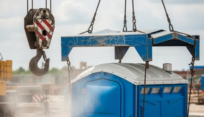 Crane Hook Porta Potty Fullerton